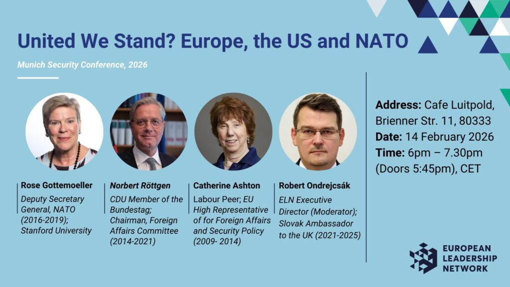 ELN at MSC 2026: United We Stand? Europe, the US and NATO